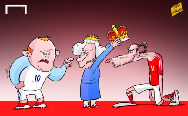 Футбольные карикатуры на Евро-2016 от Омара Момани